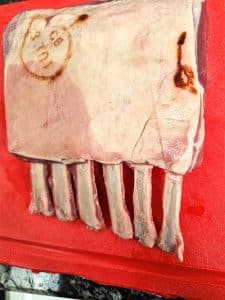 6 bone rack of lamb