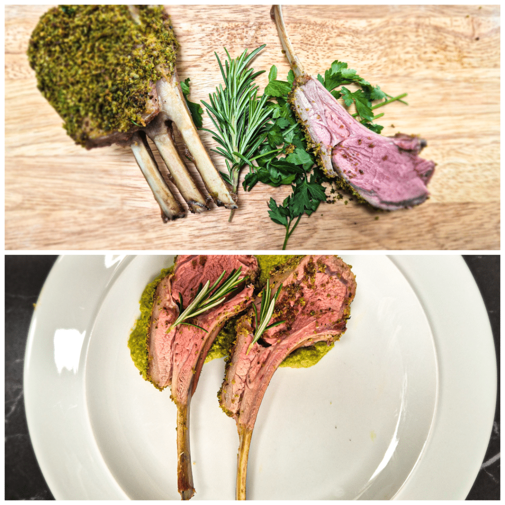 Lamb Rack Parties Herb-Crusted Rack of Lamb — The Dinner Party Showstopper