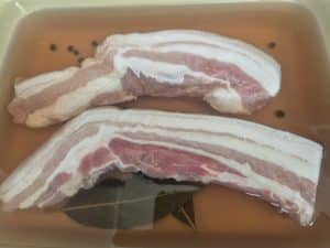 After brining