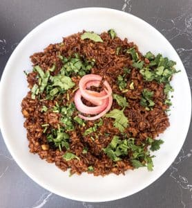 Tomato rice ready to serve