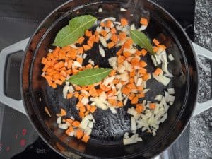 Veg in the pan
